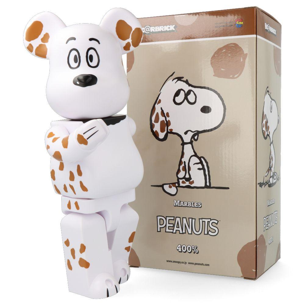 Pop Art Fusion - PopArtFusion - Medicom Toy 400% Bearbrick Marbles (Peanuts) by Medicom Toy (Limited Edition Art Toy Collectible) MT400BBMARBLES popartfusion.com by Conectid