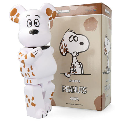 Pop Art Fusion - PopArtFusion - Medicom Toy 400% Bearbrick Marbles (Peanuts) by Medicom Toy (Limited Edition Art Toy Collectible) MT400BBMARBLES popartfusion.com by Conectid