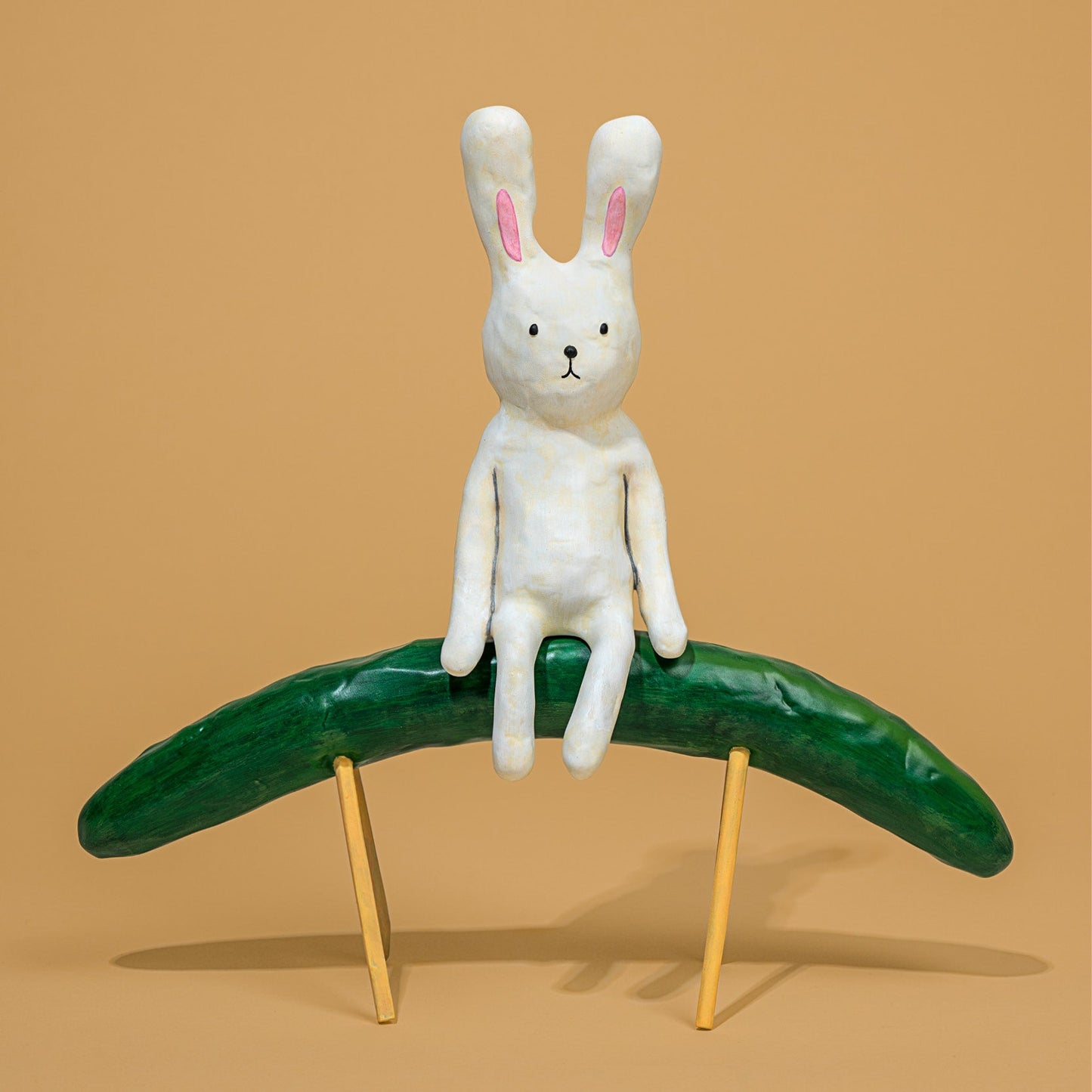 Cucumber horse and Aubergine cow