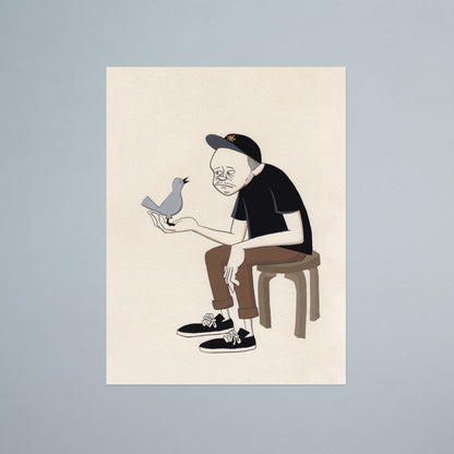 "WE WILL FLY AGAIN" Screenprint