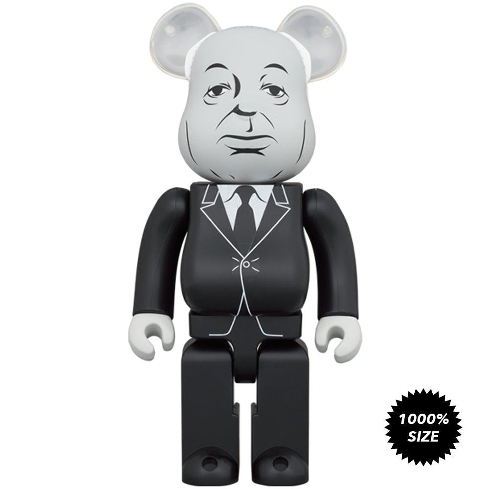 Pop Art Fusion - PopArtFusion - Medicom Toy Alfred Hitchcock 1000% Bearbrick by Medicom Toy (Limited Edition Art Toy Collectible) 4530956601571 popartfusion.com by Conectid