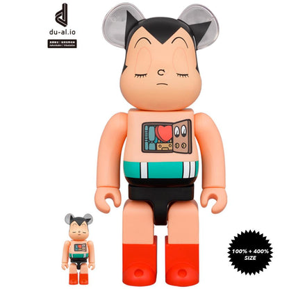 Pop Art Fusion - PopArtFusion - Medicom Toy Astro Boy (Sleeping Ver.) 100% + 400% Bearbrick Set by Medicom Toy 4530956605517 popartfusion.com by Conectid