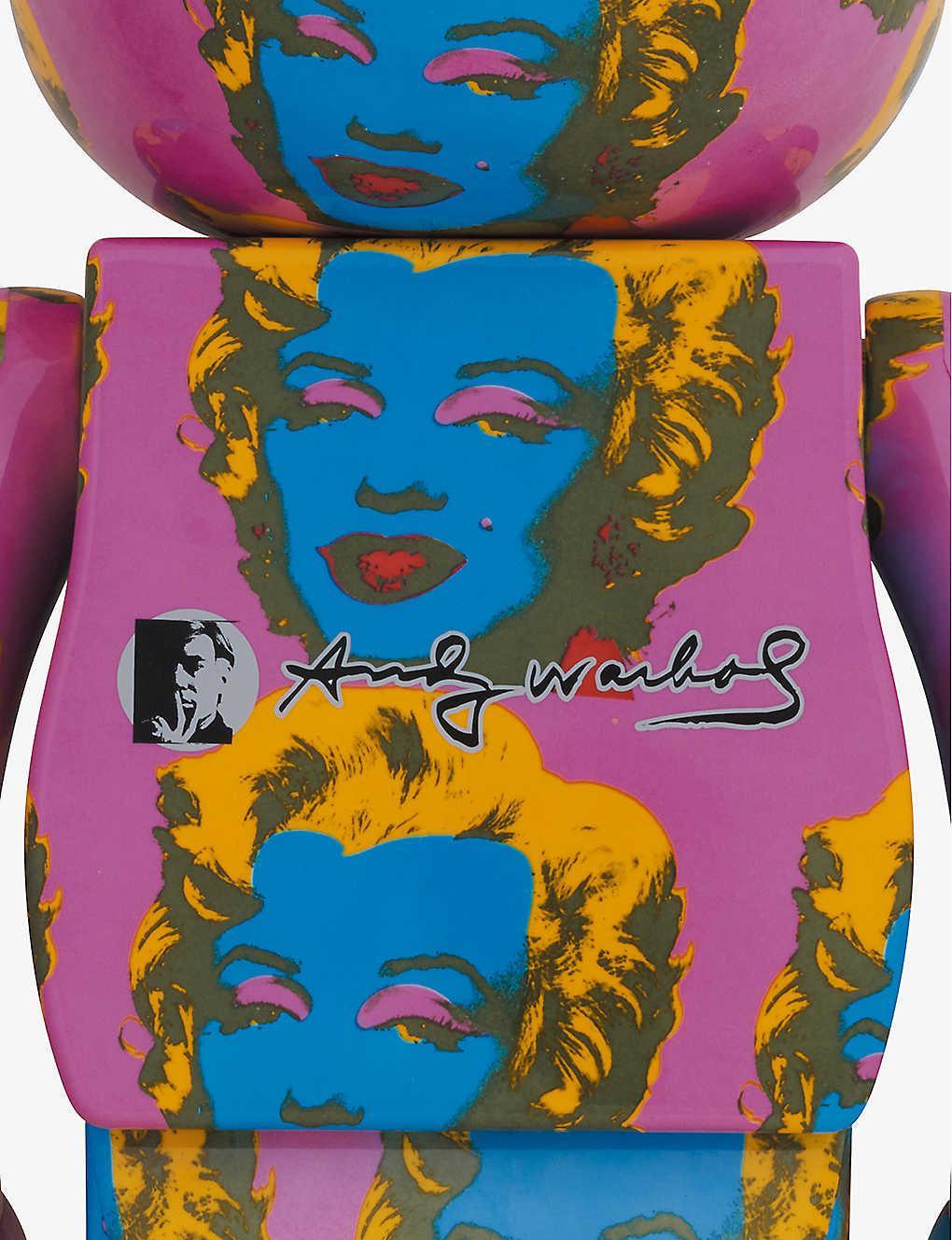 Pop Art Fusion - PopArtFusion - Medicom Toy BE@RBRICK Andy Warhol's Marilyn Monroe #2 1000 by Medicom Toy (Limited Edition Art Toy Collectible) 4530956595948 popartfusion.com by Conectid