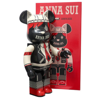 Pop Art Fusion - PopArtFusion - MEDICOM TOY 1000% Bearbrick Anna Sui Red & Beige MT1000BBANNARED popartfusion.com by Conectid