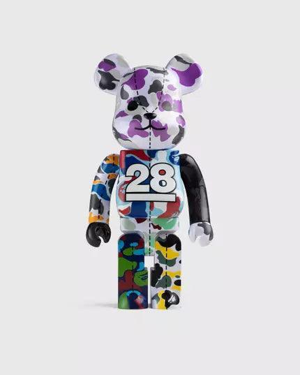 Pop Art Fusion - PopArtFusion - Medicom Toy BE@RBRICK BAPE(R) CAMO 28TH ANNIVERSARY MULTI #1 1000% 4530956592039 popartfusion.com by Conectid