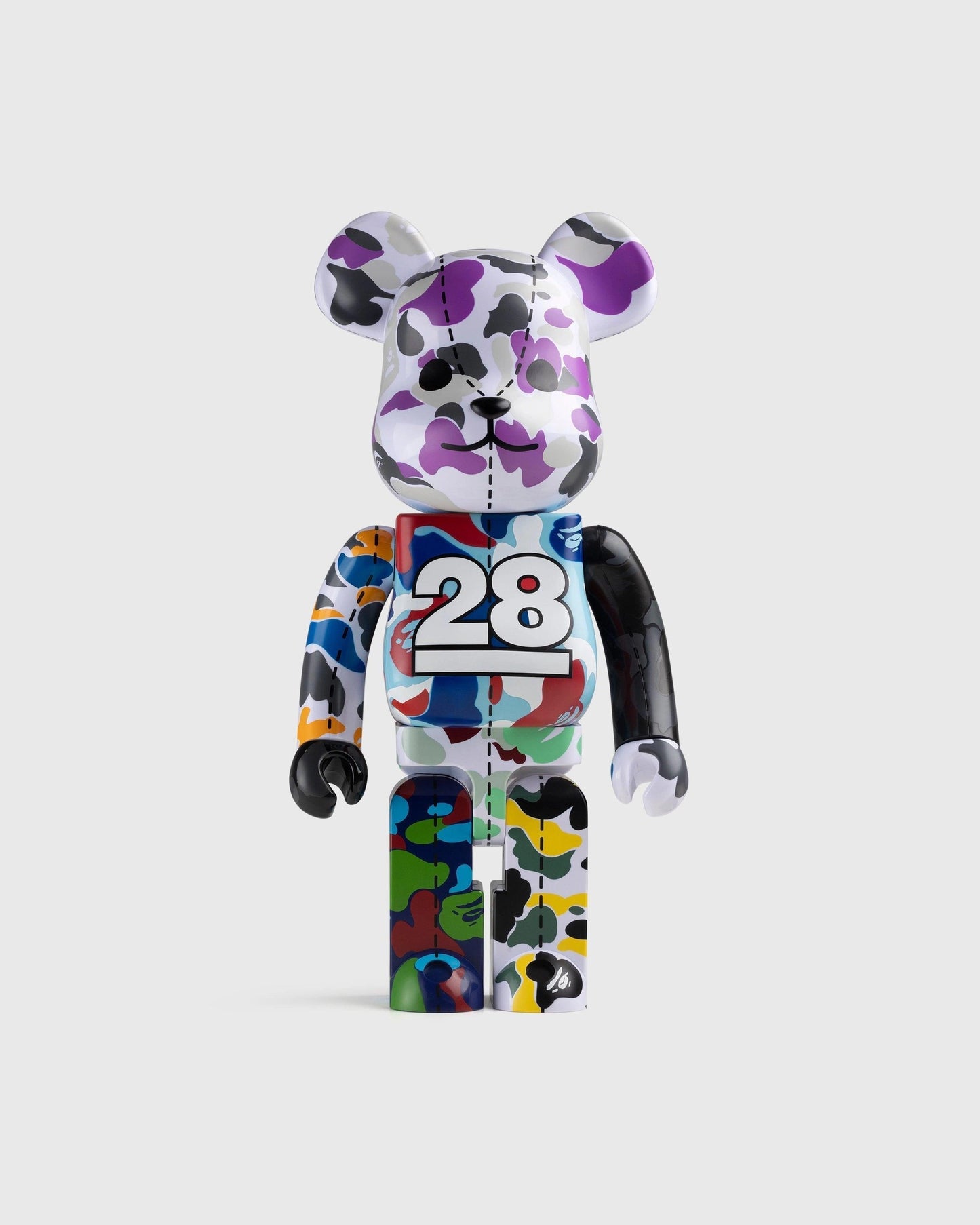 Pop Art Fusion - PopArtFusion - Medicom Toy BE@RBRICK BAPE(R) CAMO 28TH ANNIVERSARY MULTI #1 400% 4530956592022 popartfusion.com by Conectid