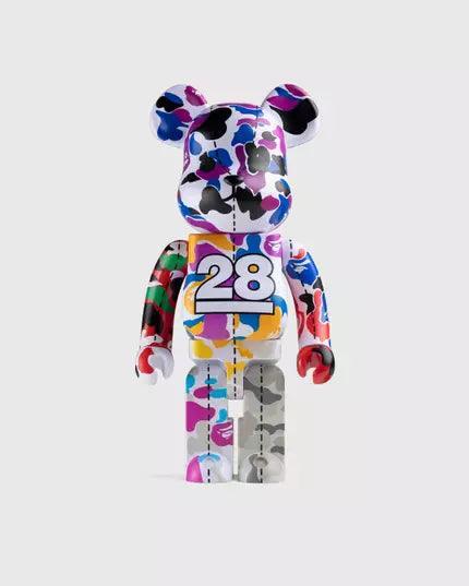 Pop Art Fusion - PopArtFusion - Medicom Toy BE@RBRICK BAPE(R) CAMO 28TH ANNIVERSARY MULTI #2 1000% 4530956593463 popartfusion.com by Conectid