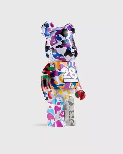 Pop Art Fusion - PopArtFusion - Medicom Toy BE@RBRICK BAPE(R) CAMO 28TH ANNIVERSARY MULTI #2 1000% 4530956593463 popartfusion.com by Conectid