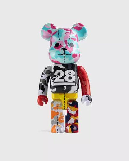 Pop Art Fusion - PopArtFusion - Medicom Toy BE@RBRICK BAPE(R) CAMO 28TH ANNIVERSARY MULTI #3 1000% 4530956593555 popartfusion.com by Conectid