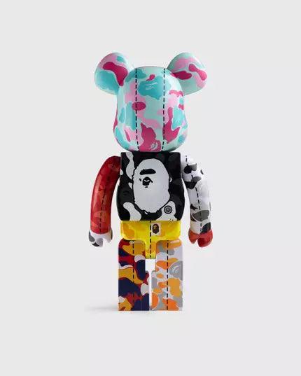 Pop Art Fusion - PopArtFusion - Medicom Toy BE@RBRICK BAPE(R) CAMO 28TH ANNIVERSARY MULTI #3 1000% 4530956593555 popartfusion.com by Conectid