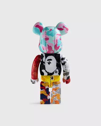 Pop Art Fusion - PopArtFusion - Medicom Toy BE@RBRICK BAPE(R) CAMO 28TH ANNIVERSARY MULTI #3 400% 4530956593548 popartfusion.com by Conectid