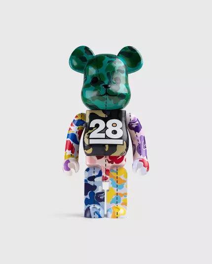 Pop Art Fusion - PopArtFusion - Medicom Toy BE@RBRICK BAPE(R) CAMO 28TH ANNIVERSARY MULTI #4 400% 4530956593609 popartfusion.com by Conectid