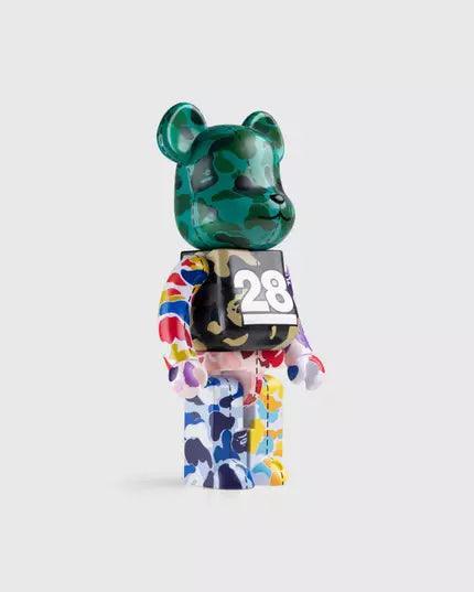 Pop Art Fusion - PopArtFusion - Medicom Toy BE@RBRICK BAPE(R) CAMO 28TH ANNIVERSARY MULTI #4 400% 4530956593609 popartfusion.com by Conectid