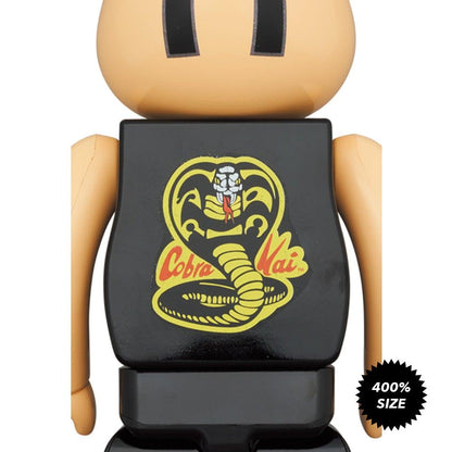 Pop Art Fusion - PopArtFusion - Medicom Toy BE@RBRICK Cobra Kai Never Dies 400% by Medicom Toy (Limited Edition Art Toy Collectible) 4530956601588 popartfusion.com by Conectid