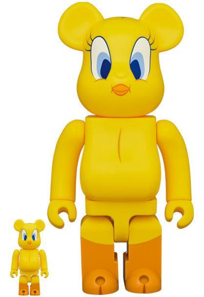 Pop Art Fusion - PopArtFusion - Medicom Toy BE@RBRICK TWEETY 100% & 400% 4530956598291 popartfusion.com by Conectid