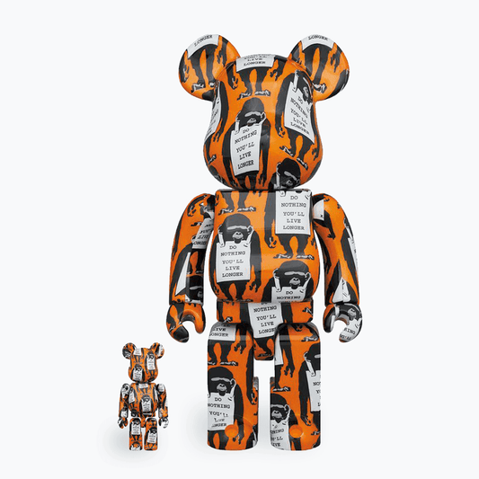 Pop Art Fusion - PopArtFusion - Medicom Toy BRANDALISM - BANKSY MONKEY SIGN BE@RBRICK 400％ & 100% popartfusion.com by Conectid