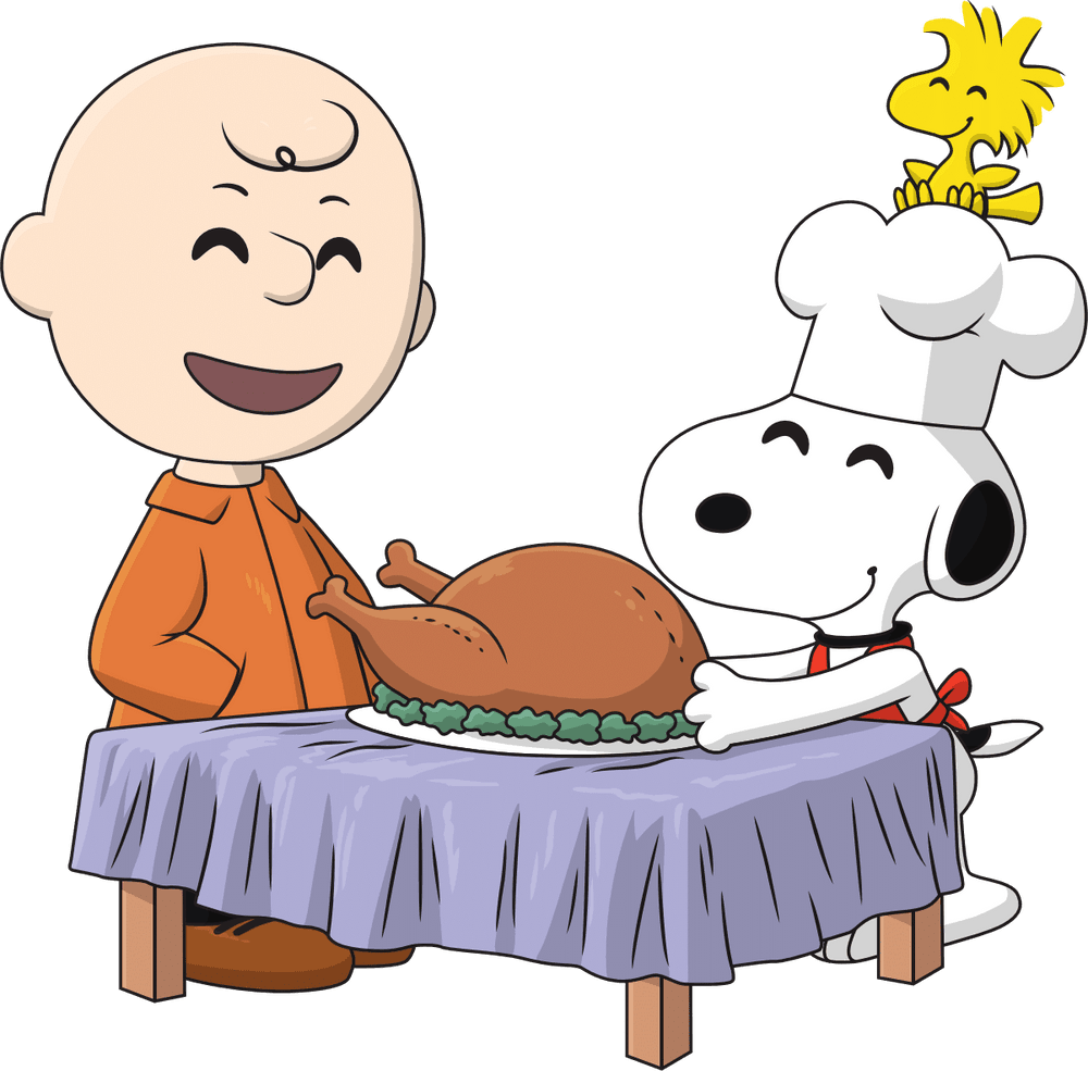 Charlie & Snoopy Thanksgiving - PopArtFusion