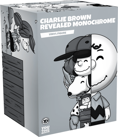 Charlie Brown Revealed Monochrome - PopArtFusion