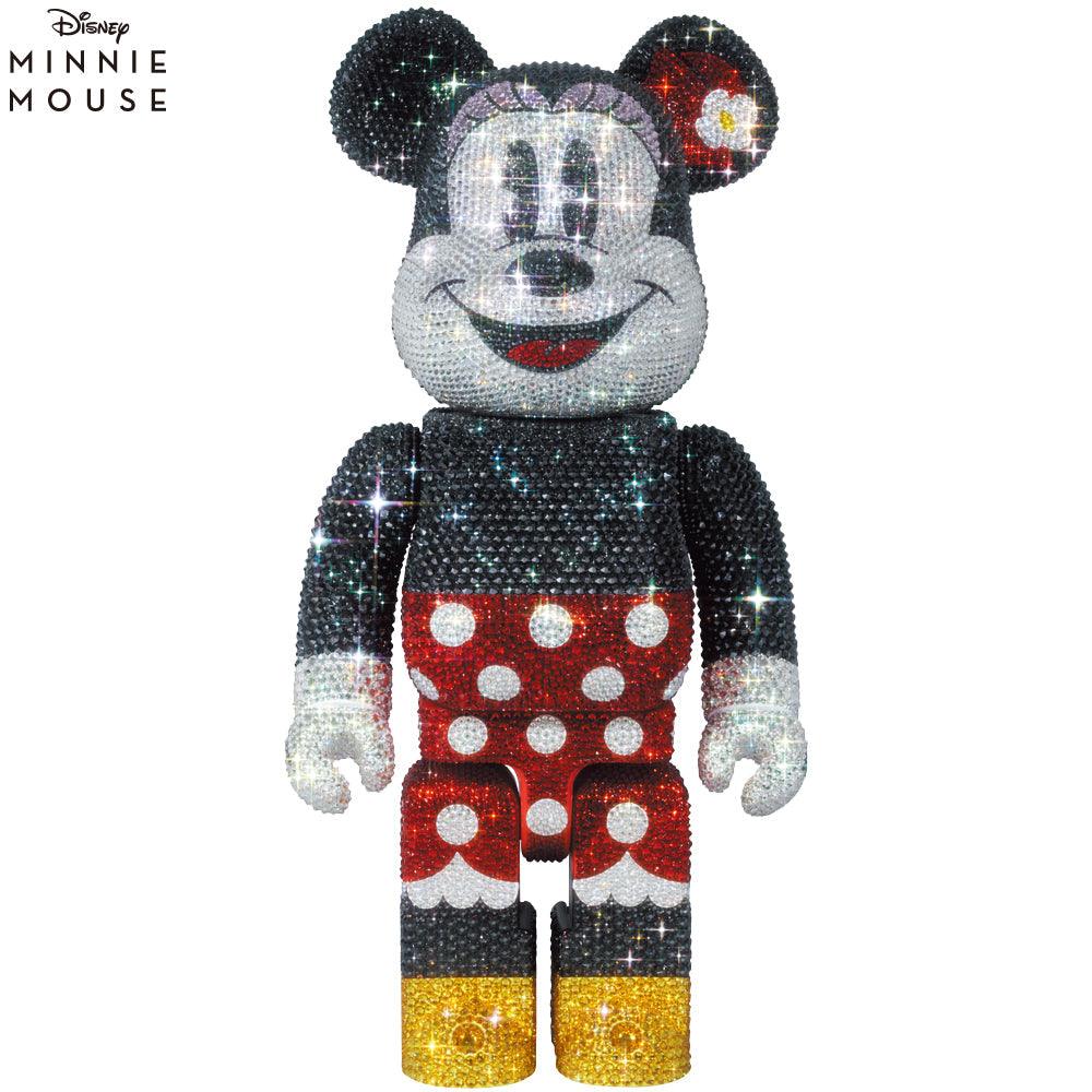 CRYSTAL DECORATE MINNIE MOUSE BE@RBRICK 400％ - PopArtFusion