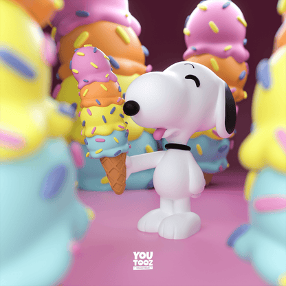 Ice Cream Snoopy - PopArtFusion