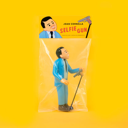 "Selfie Gun" Vinyl Figure - Blue