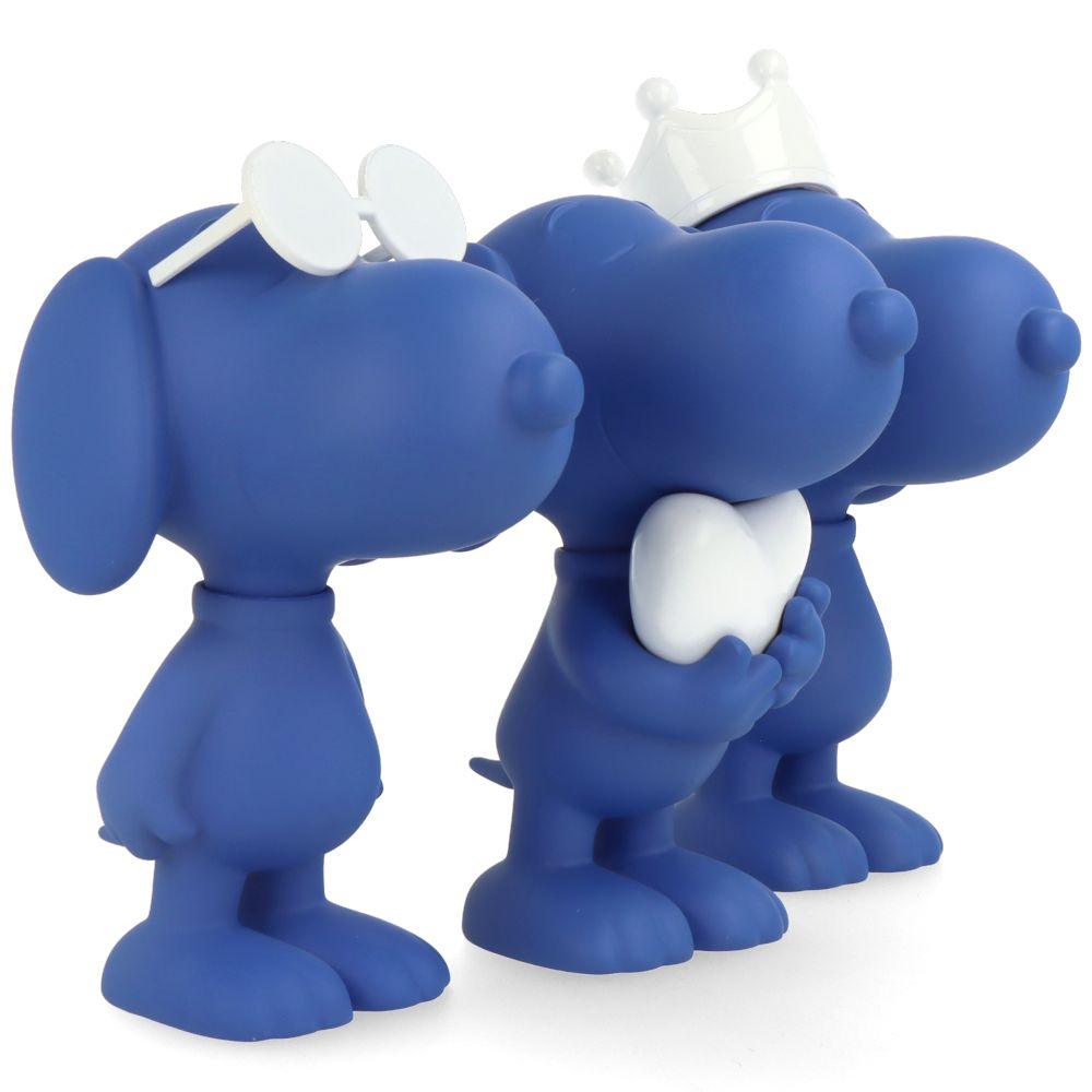 Pop Art Fusion - PopArtFusion - Leblon Delienne Leblon Delienne x Peanuts - Snoopy XS.SET - Set of 3 pieces - Blue PEAST01301BLSET popartfusion.com by Conectid