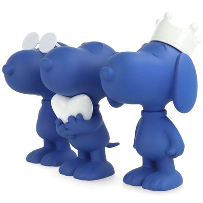 Pop Art Fusion - PopArtFusion - Leblon Delienne Leblon Delienne x Peanuts - Snoopy XS.SET - Set of 3 pieces - Blue PEAST01301BLSET popartfusion.com by Conectid