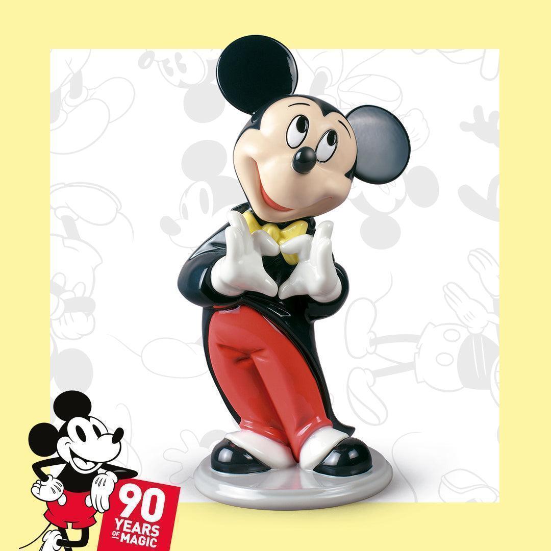 Pop Art Fusion - PopArtFusion - Llardo Lladro x Disney - Mickey Mouse Figurine - Handmade in Spain - Open Edition 01009079 popartfusion.com by Conectid