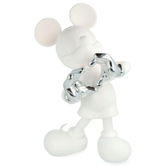 Pop Art Fusion - PopArtFusion - Leblon Delienne Mickey With Love by Kelly Hoppen - White and Chromed Silver DISST03003KHBCAR popartfusion.com by Conectid