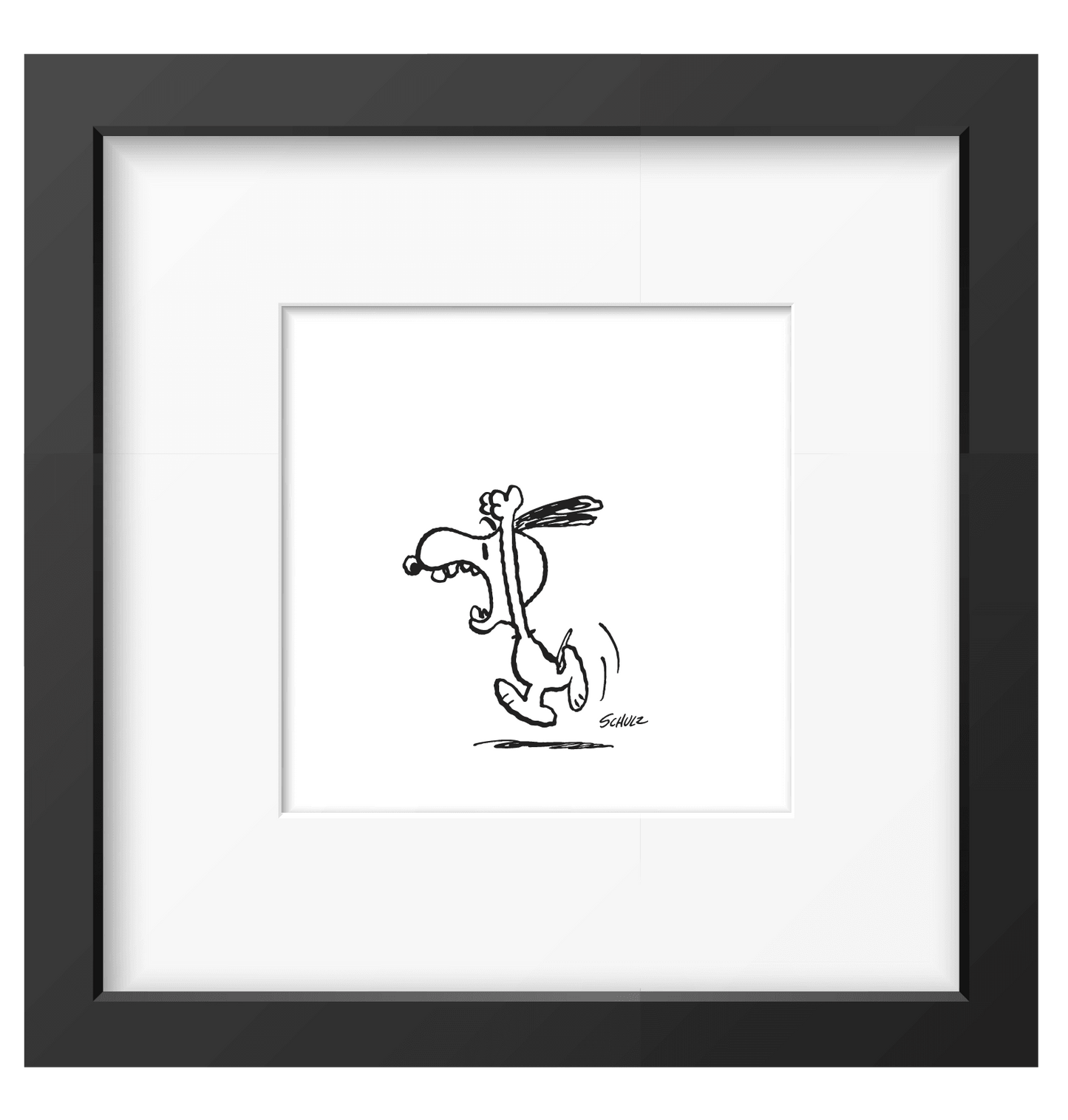 Peanuts Bite Me Framed Print - PopArtFusion