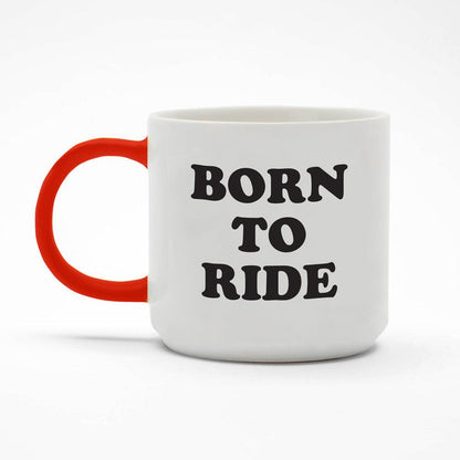 Peanuts Born to Ride Mug - PopArtFusion