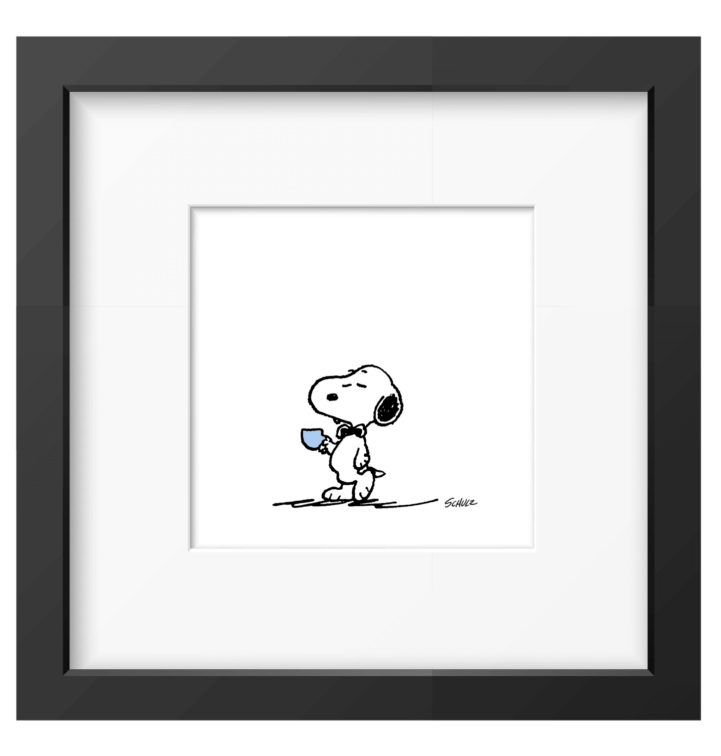 Peanuts Cuppa Framed Print - PopArtFusion