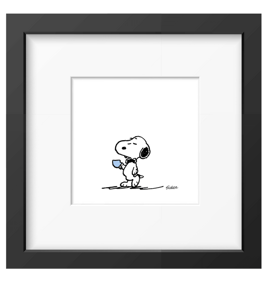 Peanuts Cuppa Framed Print - PopArtFusion