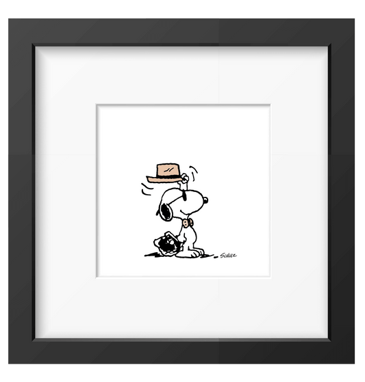 Peanuts Doff Framed Print - PopArtFusion