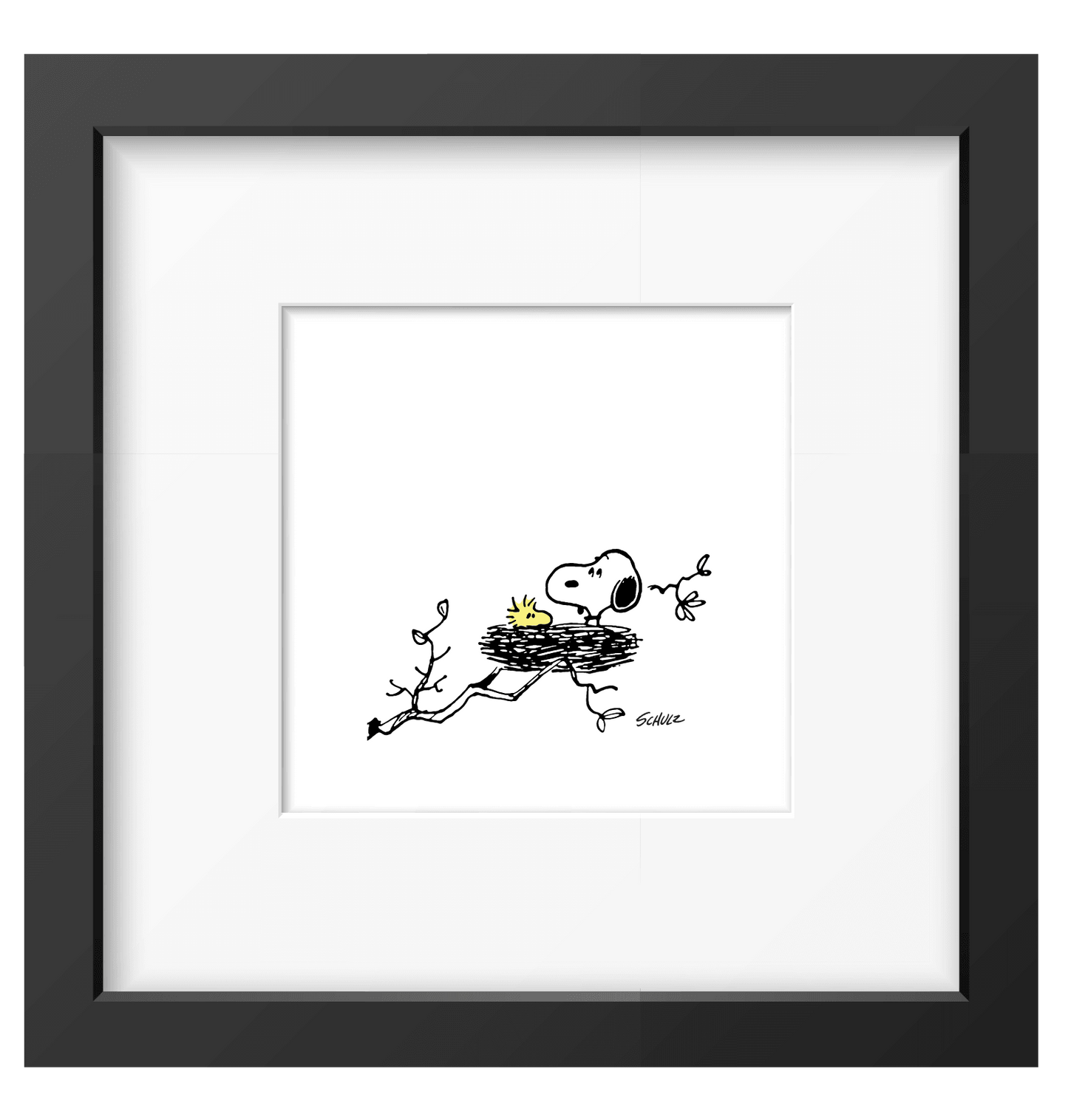 Peanuts Nest Framed Print - PopArtFusion