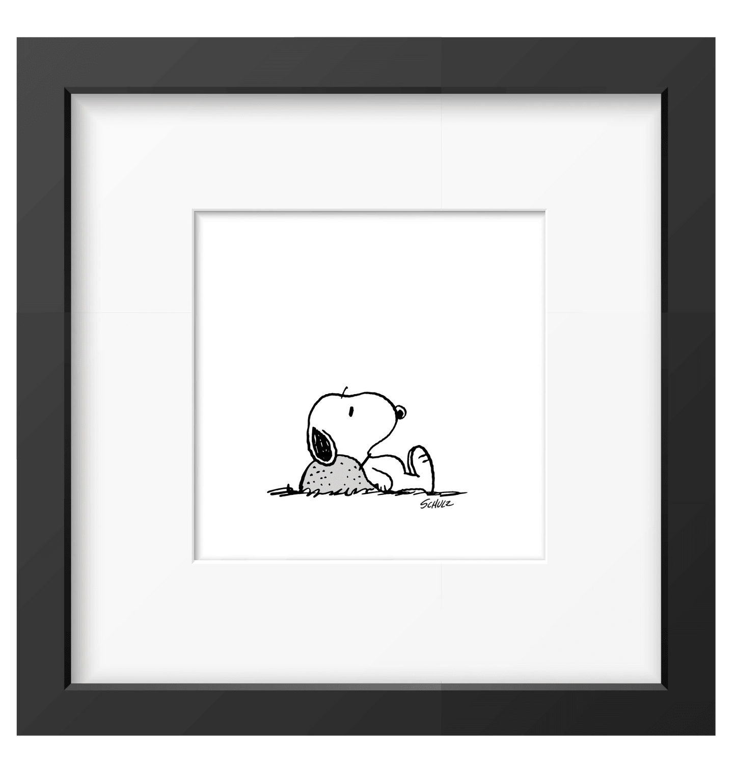 Peanuts Nope Framed Print - PopArtFusion