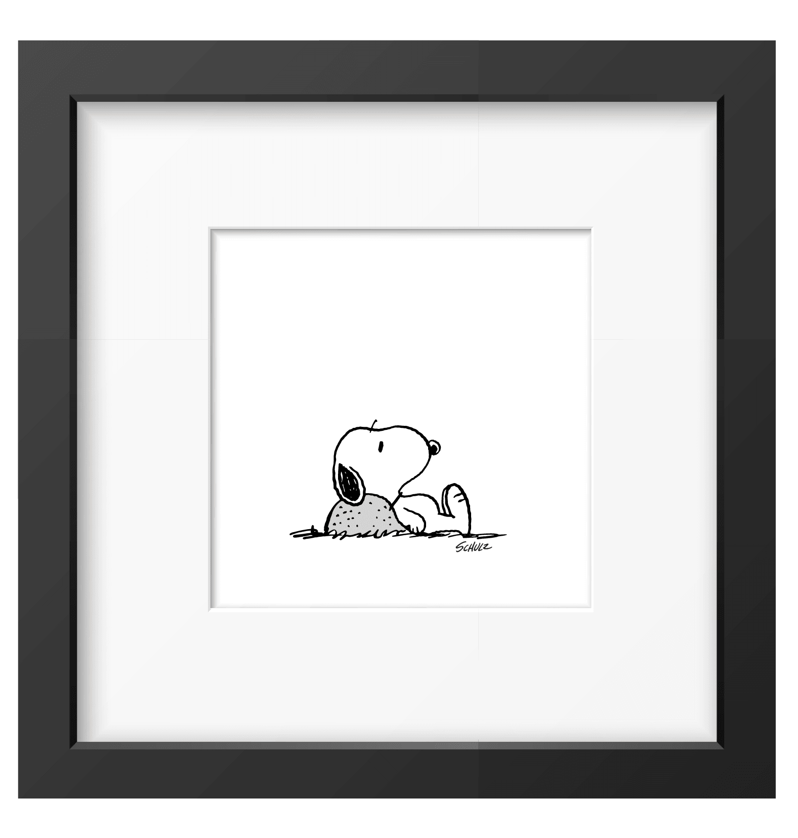 Peanuts Nope Framed Print - PopArtFusion