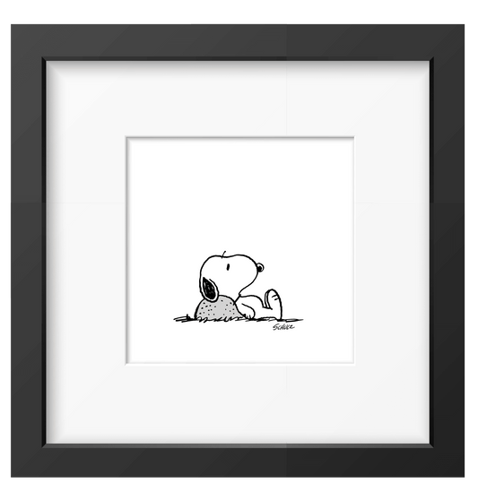 Peanuts Nope Framed Print - PopArtFusion