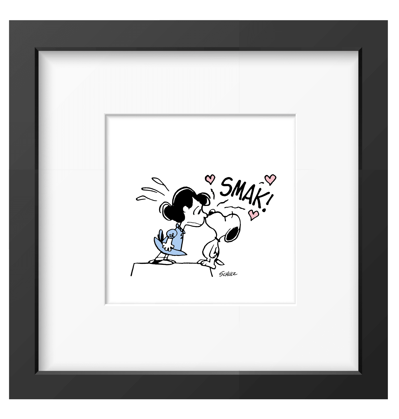 Peanuts Smak Framed Print - PopArtFusion