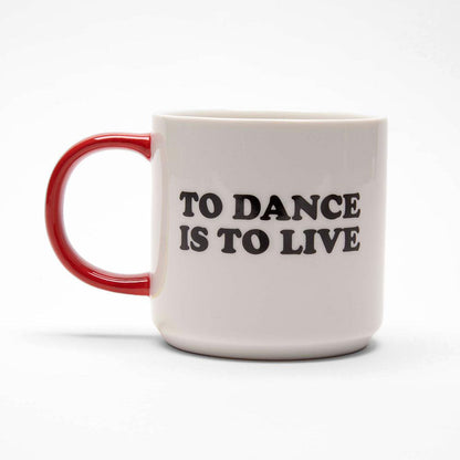 Peanuts To Dance Is To Live Mug - PopArtFusion