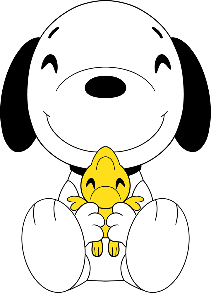 Snoopy and Woodstock Plush (9in) - PopArtFusion