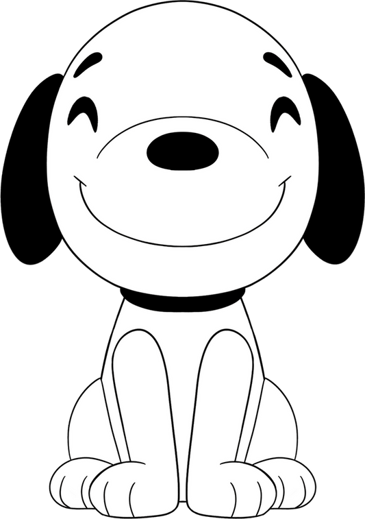 Snoopy Sit Plush (9in) - PopArtFusion