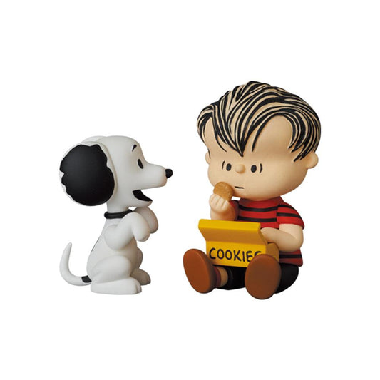 Pop Art Fusion - PopArtFusion - Medicom Toy UDF Peanuts Series 12: 50's Snoopy & Linus Ultra Detail Figure by Medicom Toy 4530956156170 popartfusion.com by Conectid